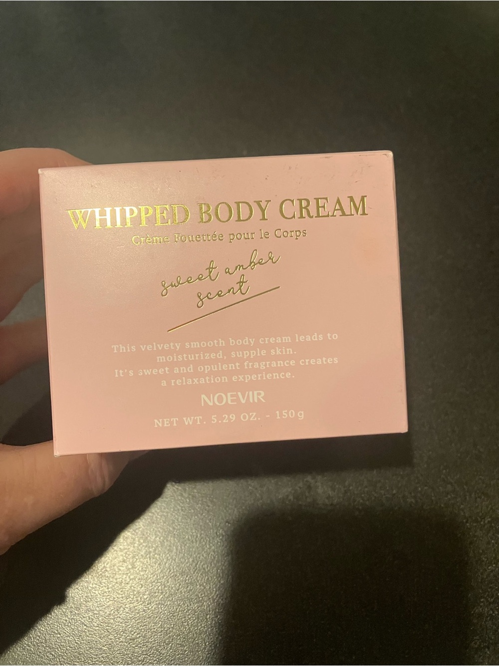 Noevir Whipped Body Cream - Sweet Amber Scent (Pink)